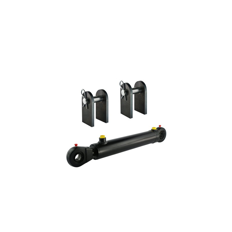 Dvigubo veikimo hidraulinio cilindro ilgis: 1232 mm, eiga: 500 mm, CJ2F 50/28/500 su U25 tvirtinimu