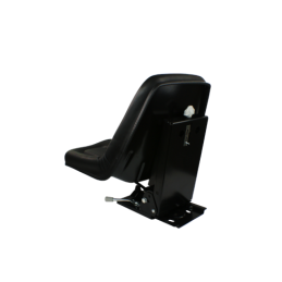 Universali patogi vienvietė sėdynė traktoriams ir mašinoms