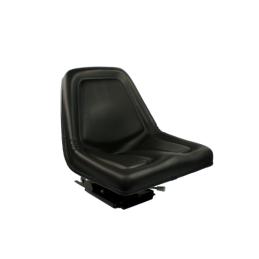 Universali patogi vienvietė sėdynė traktoriams ir mašinoms