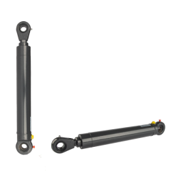 Vienpusio veikimo hidraulinis stūmoklinis cilindras, skirtas jėgos agregatui, kurio ilgis: 495 mm, eiga: 250 mm CJ2F-40/60/250