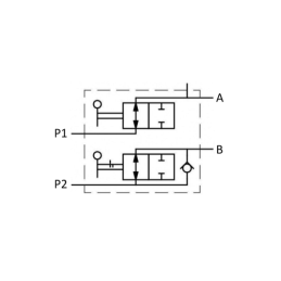 Priekinės trijų taškų pakabos hidraulinis vožtuvas