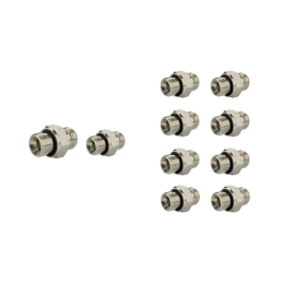 Hidraulinis skirstytuvas 4 sekcijų 80 l/min 4P80 su jungtimis 27/22 Hydrolider