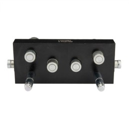 Hidraulinės daugiafunkcinės jungties greito prijungimo kištukas M2U06 4 kanalų 1/2" 11244687