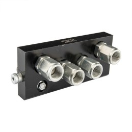 Hidraulinės daugiafunkcinės jungties greito prijungimo kištukas M2U06 4 kanalų 1/2" 11244687