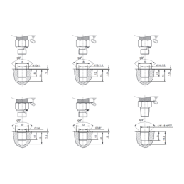 Serviso rinkinys alyvos slėgiui matuoti ir hidraulinės sistemos diagnostikai. Du slėgio matuokliai: 250 bar ir 400 bar, dvi 1000
