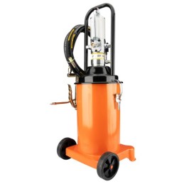 Pneumatinis riebalų pistoletas ant ratų 12 l