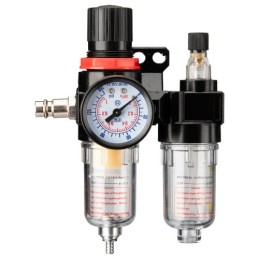 Pneumatinis riebalų pistoletas ant ratų 12 l