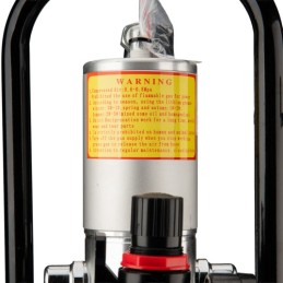 Pneumatinis riebalų pistoletas ant ratų 12 l