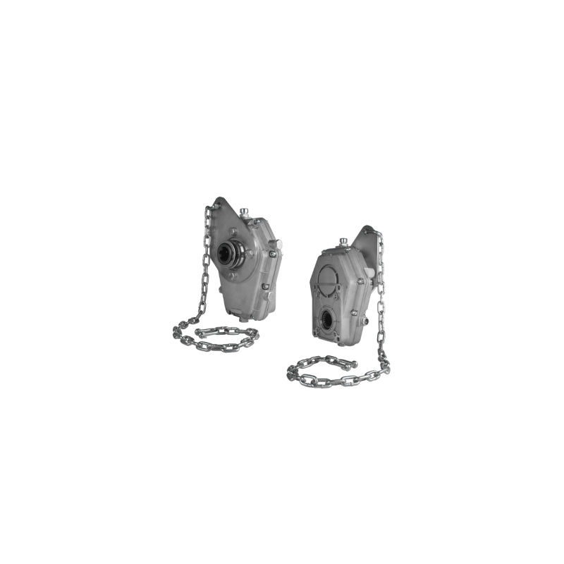 Pavarų dėžės daugiklio tvirtinimas 2 ir 3 grupės siurbliams, perdavimo skaičius: 1:3,8, galia: 20 kW, su PTO lizdu su skląsčiu, 