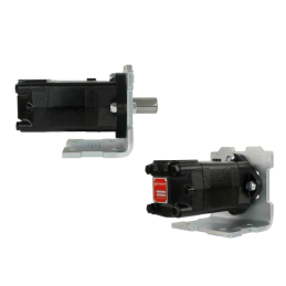 SMS hidraulinis variklis, darbinis tūris: 315 cm3/aps., greitis: 250 aps./min., su 90° kampine plokšte