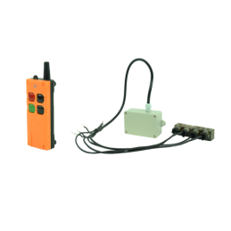 4 mygtukų radijo bangomis valdomas maitinimo šaltinis