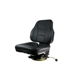 Patogi, pasukama ir padalinta sėdynė traktoriams ir mašinoms