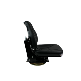 Patogi, pasukama ir padalinta sėdynė traktoriams ir mašinoms