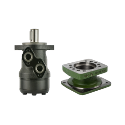 BMR hidraulinis variklis, darbinis tūris: 160 cm3/aps., greitis: 375 aps./min., su 32 mm velenu, pridedamas prie FORTSCHRITT mėš