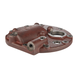 Novatoriška hidraulika, skirta „Zetor 5211 7211“. Siurblio dangtelis su išleidimo anga išoriniam skirstytuvui, skirtas „Zetor 52