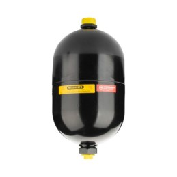 Vienas hidraulinis amortizatorius, talpa: 3,5 l, įkrovimo slėgis: 100 bar