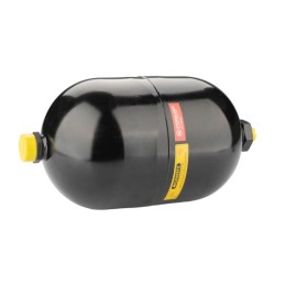 Vienas hidraulinis amortizatorius, talpa: 3,5 l, įkrovimo slėgis: 100 bar