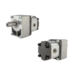 Hidraulinis krumpliaratinis siurblys, 2 grupė, kairinis sukimasis, našumas: 6 cm3/aps., našumas (1500 aps./min.): 9 l/min. su gu