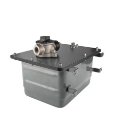 Hidraulinės alyvos bakas 12 l, montuojamas ant sienos + filtras + užpildas