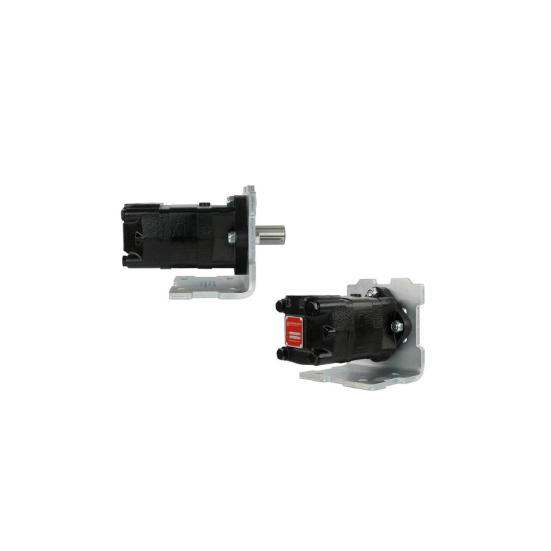 SMS hidraulinis variklis, darbinis tūris: 250 cm3/aps., greitis: 310 aps./min., su 90° kampine plokšte