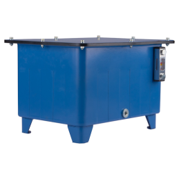 25 l hidraulinės alyvos bakas ant kojų su pilnu dangčiu