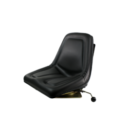 Patogi pasukama viengulė sėdynė traktoriams ir mašinoms