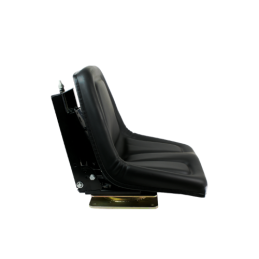 Patogi pasukama viengulė sėdynė traktoriams ir mašinoms