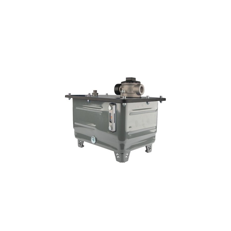 Hidraulinės alyvos bakas 12 l ant atramų + filtras + užpildas