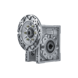 Sliekinis reduktorius elektros varikliui HMRV 75 1:60 IEC80 AC28 B5 W19 K200, atitinkantis NMRV MOTOVARIO.