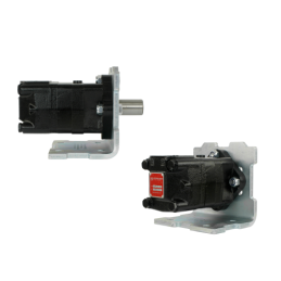 SMS hidraulinis variklis, darbinis tūris: 125 cm3/aps., greitis: 600 aps./min., su 90° kampine plokšte