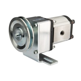 Guolių pavara, kairiojo krumpliaračio hidraulinis siurblys, 6 cm3/aps., 2 grupė + laikiklis ir skriemulys