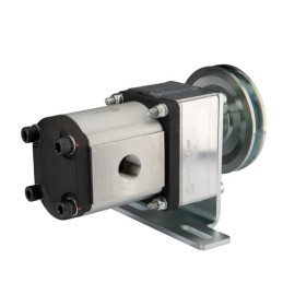 Guolių pavara, dešinės pavaros hidraulinis siurblys, 12 cm3/aps., 2 grupė + laikiklis ir skriemulys