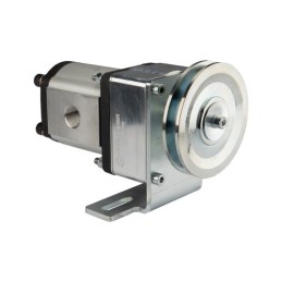 Guolių pavara, kairiosios pavaros hidraulinis siurblys, 10 cm3/aps., 2 grupė + laikiklis ir skriemulys