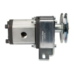 Guolių pavara, dešinės pavaros hidraulinis siurblys, 10 cm3/aps., 2 grupė + laikiklis ir skriemulys