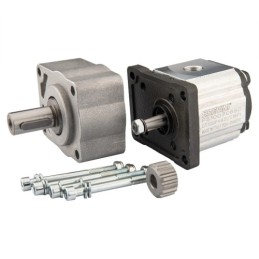 Dešinės pavaros hidraulinis siurblys, 1 grupė, dešinės rotacijos, našumas: 4,70 cm3/aps., našumas (1500 aps./min.): 7,05 l/min. 