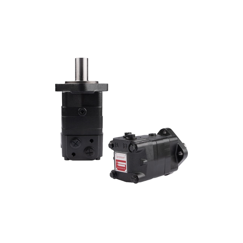 Labai galingas SMSY 160 hidraulinis variklis 18 kW 465 aps./min. su padidintu sukimo momentu iki 451 Nm