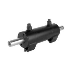 Hidraulinis cilindras MF sodo traktoriui ir Ursus 3502 2802 su dvigubu stūmokliu ir 2x55 mm eiga