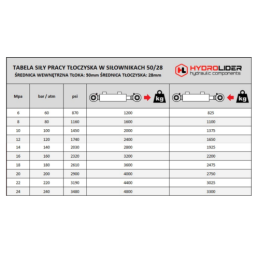 Dvigubo veikimo hidraulinio cilindro ilgis: 1482 mm, eiga: 1250 mm, CJ2F-50/28/1250 U30W