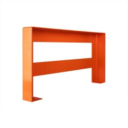 Stačiakampis briaunotas bamperis, bamperis, sandėlio stelažo priekinis dangtis