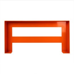 Stačiakampis briaunotas bamperis, bamperis, sandėlio stelažo priekinis dangtis