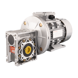 Trifazis 380 V 0,55 kW elektros variklis su HMRV 50 sliekine pavarų dėže, kurios perdavimo skaičius 1:30. Atitinka NMRV MOTOVARI
