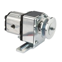 Guolių pavara, kairiojo krumpliaračio hidraulinis siurblys, 1,45 cm3/aps., 1 grupė + laikiklis ir skriemulys