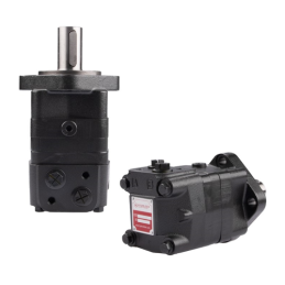 Labai galingas SMSY 100 hidraulinis variklis 18 kW 745 aps./min. su padidintu sukimo momentu iki 282 Nm