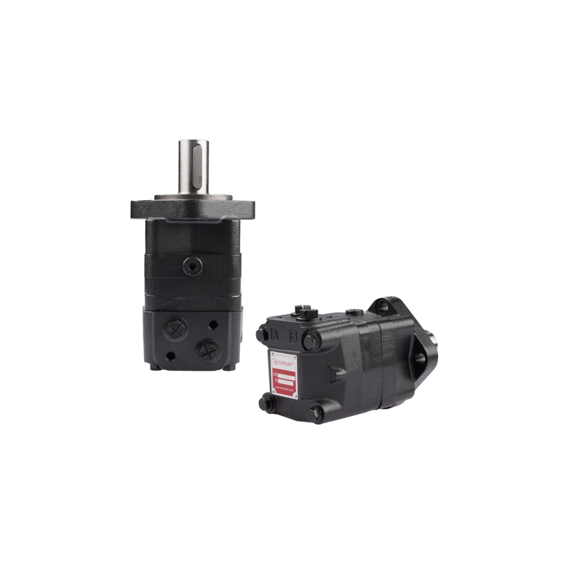 Labai galingas SMSY 100 hidraulinis variklis 18 kW 745 aps./min. su padidintu sukimo momentu iki 282 Nm