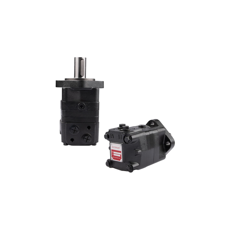 Labai galingas SMSY 80 hidraulinis variklis 16 kW 805 aps./min. su padidintu sukimo momentu iki 226 Nm