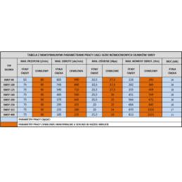 Labai galingas SMSY 125 hidraulinis variklis 18 kW 590 aps./min. su padidintu sukimo momentu iki 355 Nm