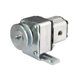 Guolių pavara, kairiosios pavaros hidraulinis siurblys, 3,80 cm3/aps., 1 grupė + laikiklis ir skriemulys