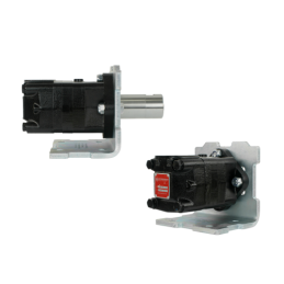 SMS hidraulinis variklis, darbinis tūris: 80 cm3/aps., greitis: 930 aps./min., plokštės kampas 90° ir įvorė