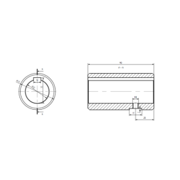 SMS hidraulinis variklis, darbinis tūris: 80 cm3/aps., greitis: 930 aps./min., plokštės kampas 90° ir įvorė