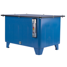 40 litrų hidraulinės alyvos bakas ant kojų su pilnu dangčiu